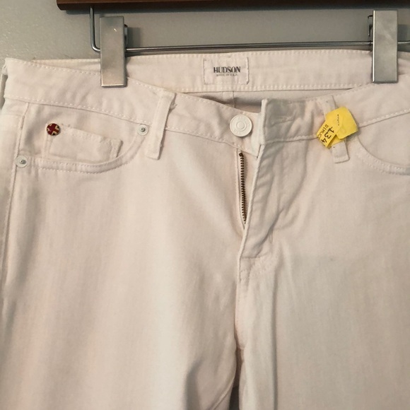 Hudson white jeans, bootcut - Picture 2 of 5